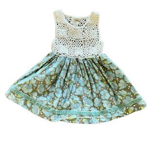 Matilda Jane Secret Fields Dress Tunic Blue Orchid Sara Top Size 2